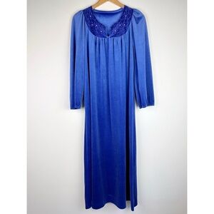 Vintage Sears Purple Velour Night Dress